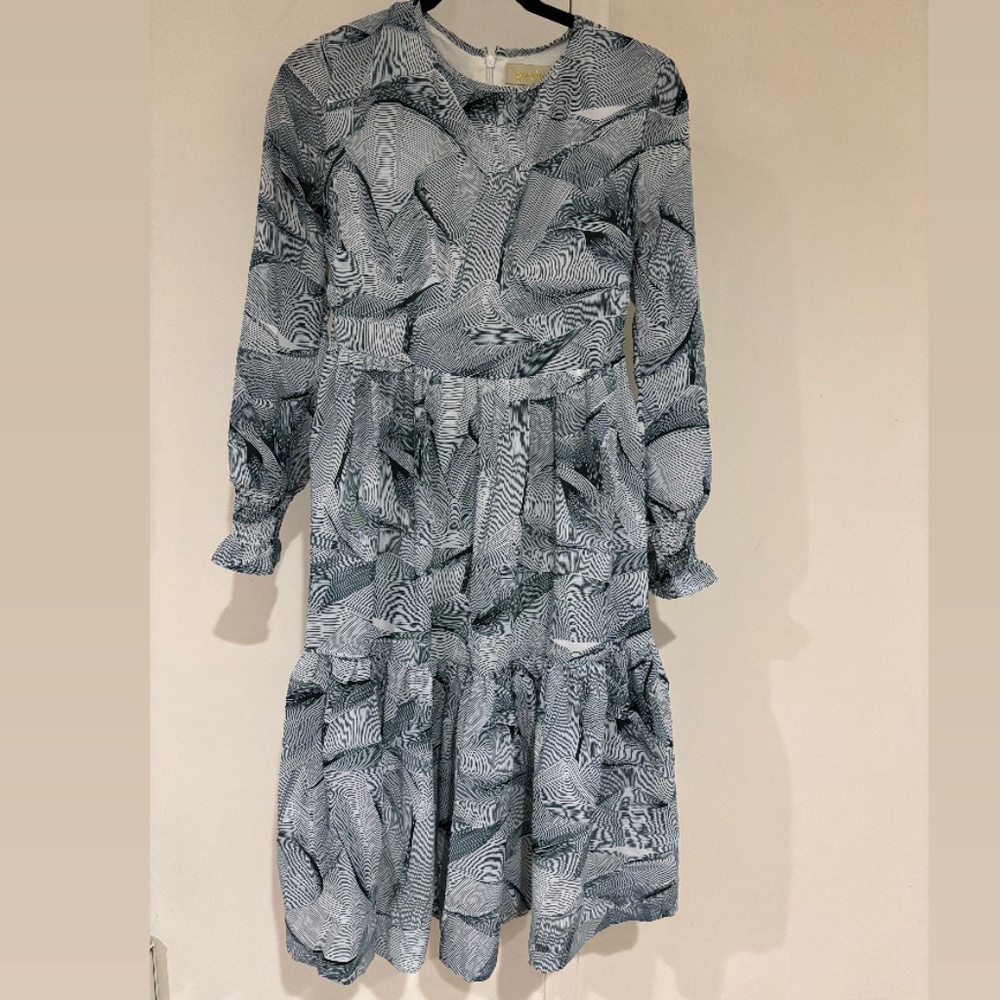 women's long sleeve midi dress size S